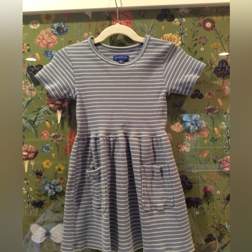 Maison me striped dress